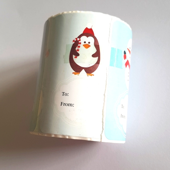 🎅🏼2/28$ 250 pcs Christmas Stickers Labels - Picture 3 of 8